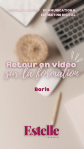 Avis vidéo formation réseaux sociaux